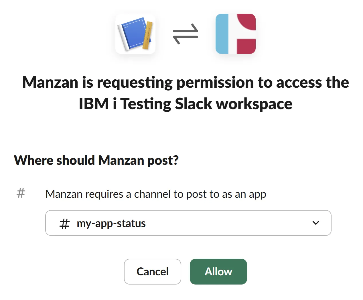 Create Slack Webhook