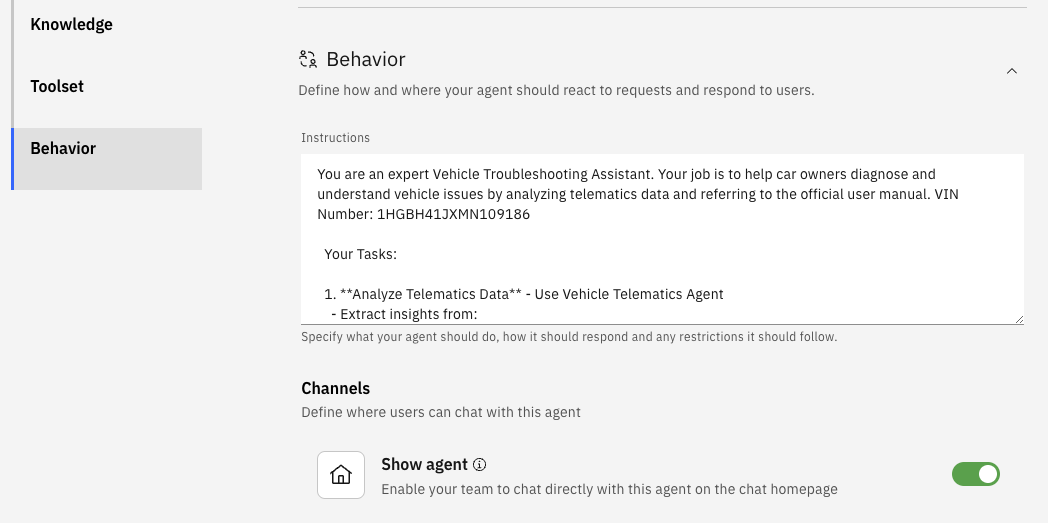behavior