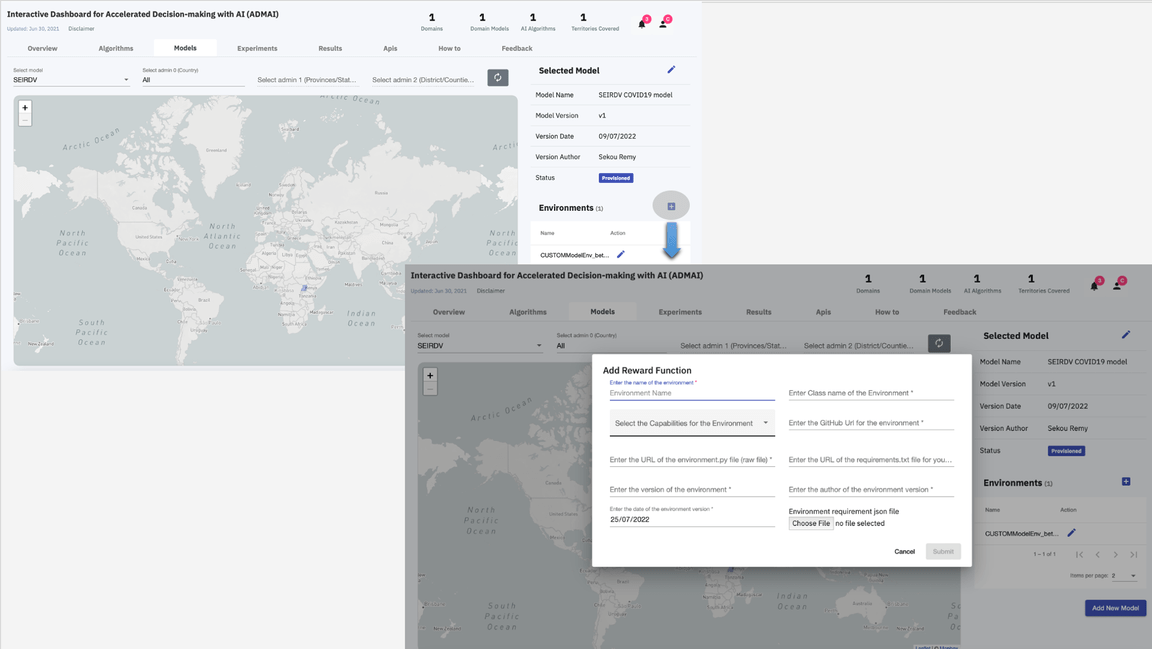 Add a new Environment