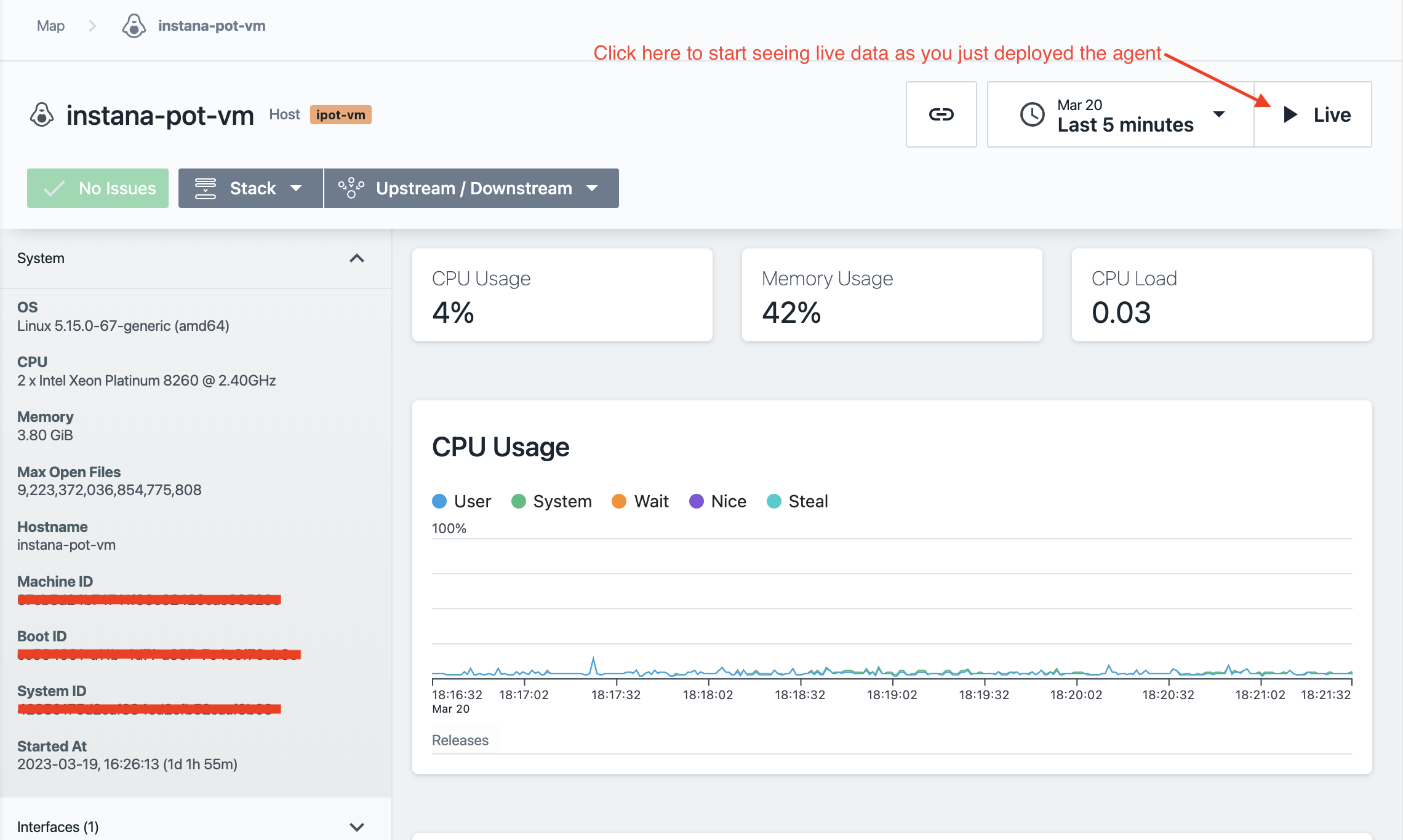 instana-pot-vm-linux-dashboard-instana