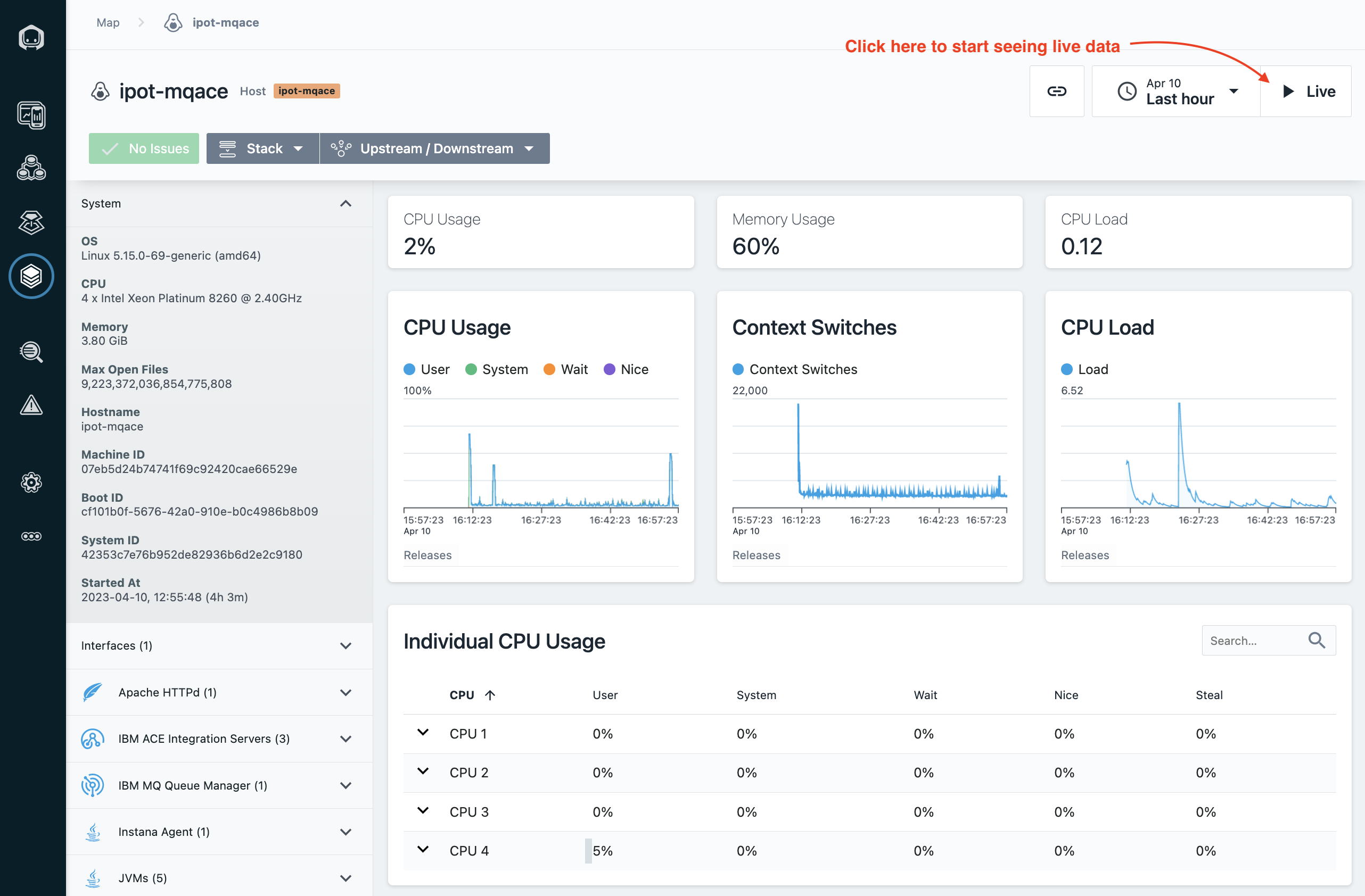 instana-pot-vm-linux-dashboard-instana