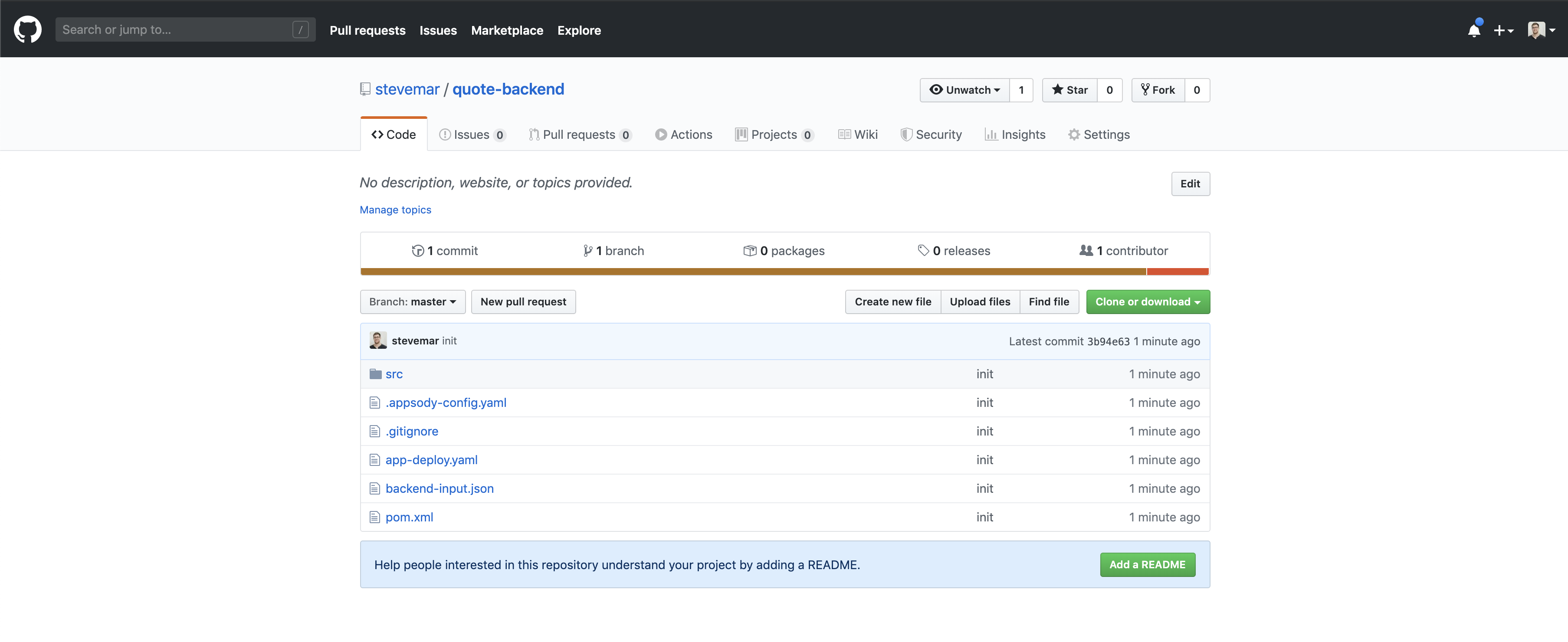 Repo for backend