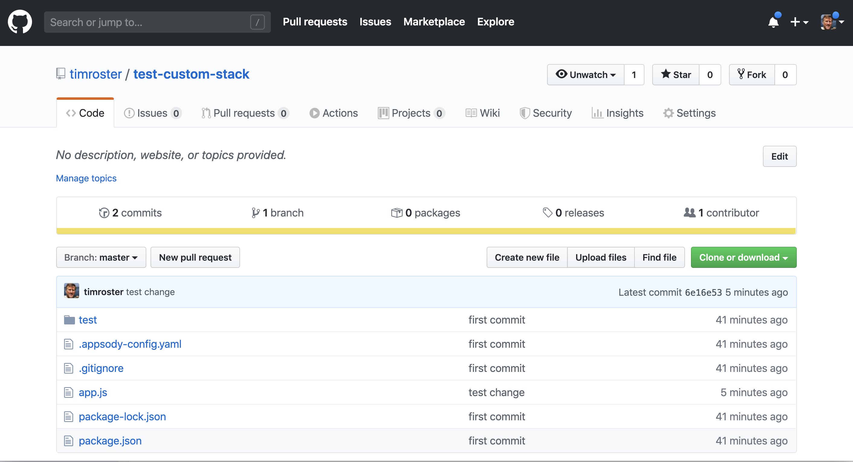 Repo code base