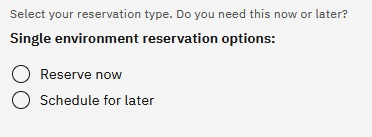 Reserve Now Option