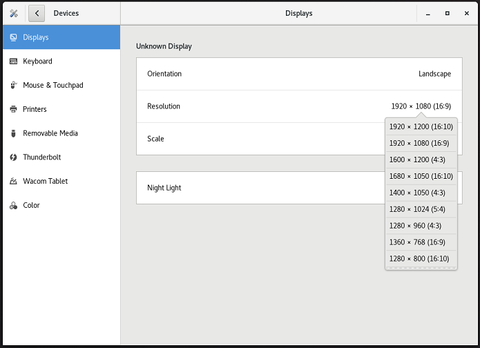 Device Resize