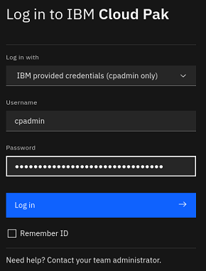 Log-in Page