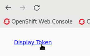 Display Token