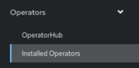 Installed Operators
