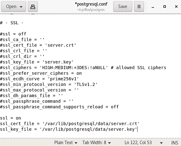 enable ssl