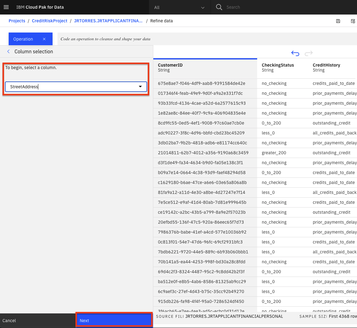 Remove empty rows