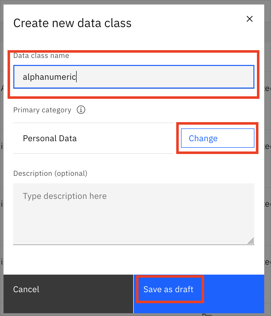 new data class