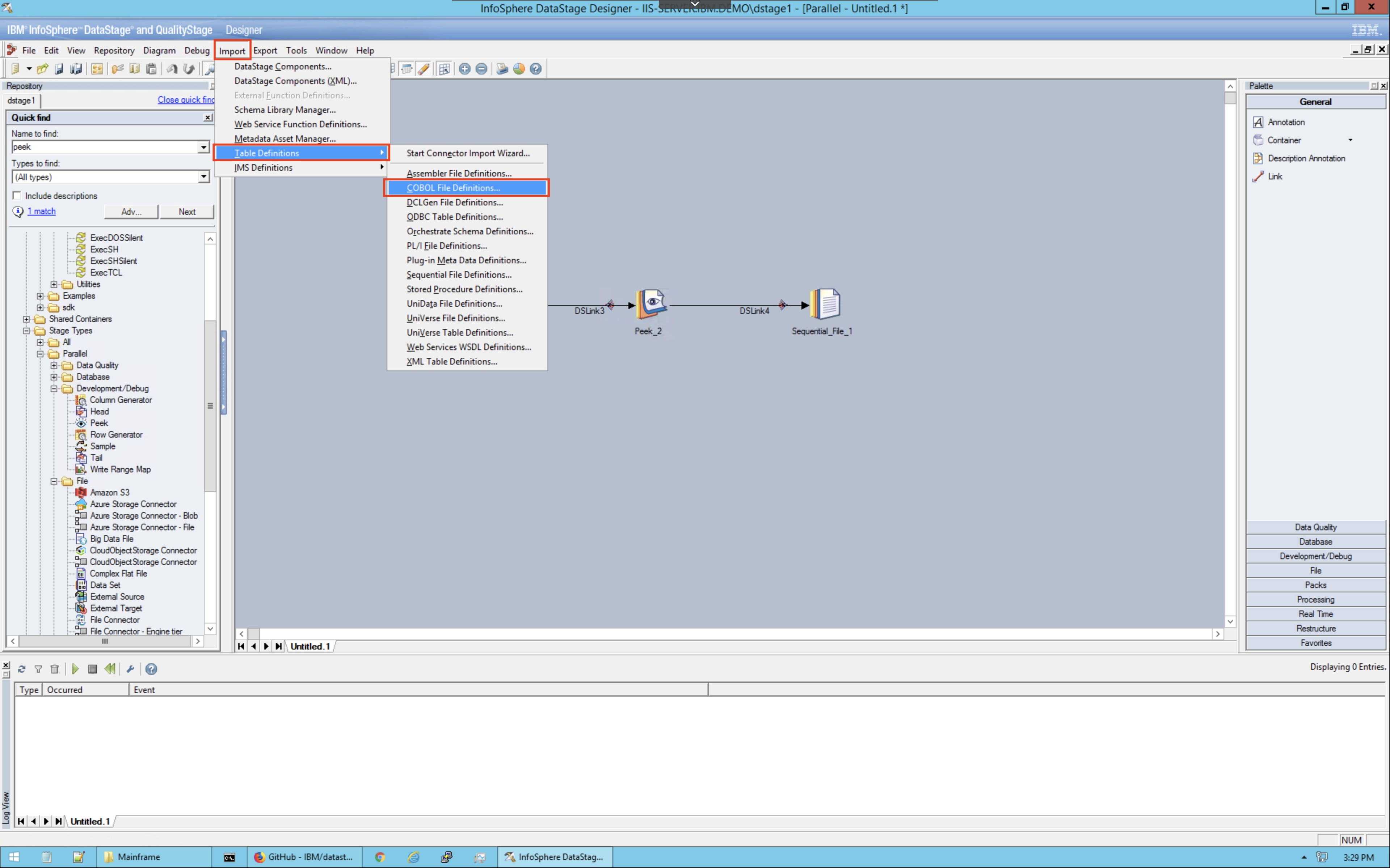 COBOL definitions