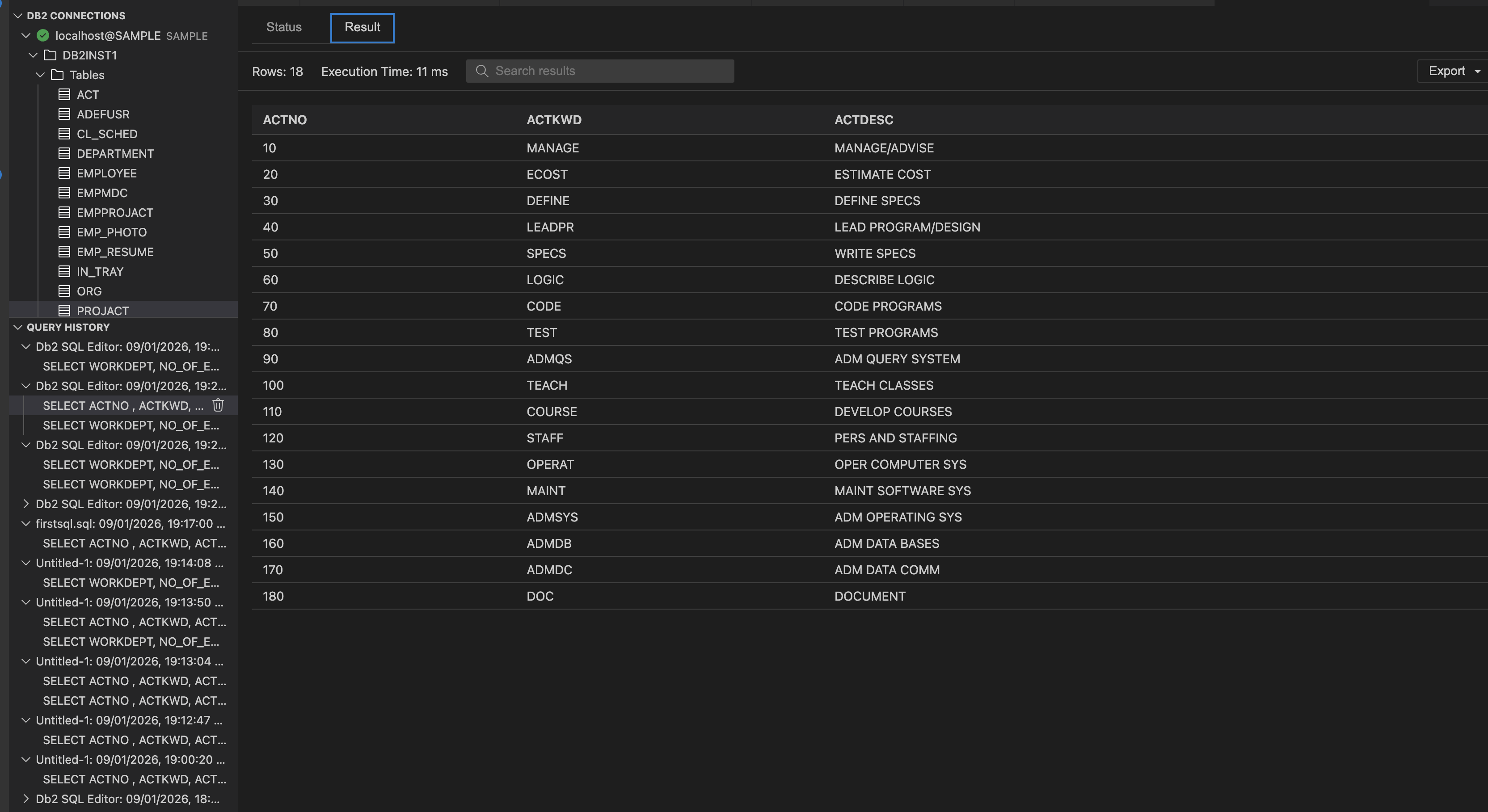 Run multiple queries