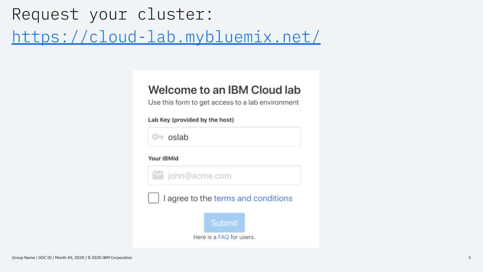 Welcome to IBM Cloud