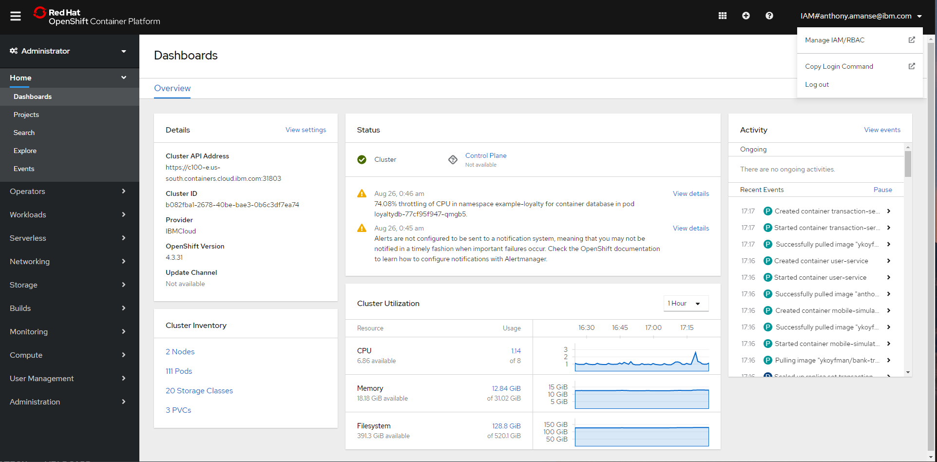 OpenShift Console