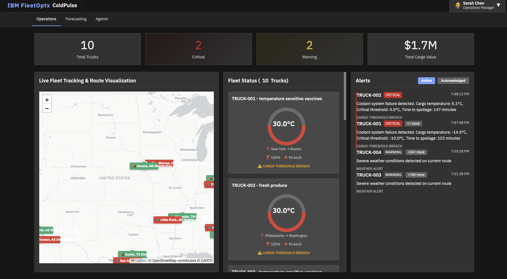 Intelligent Cold Chain Logistics screenshot 2