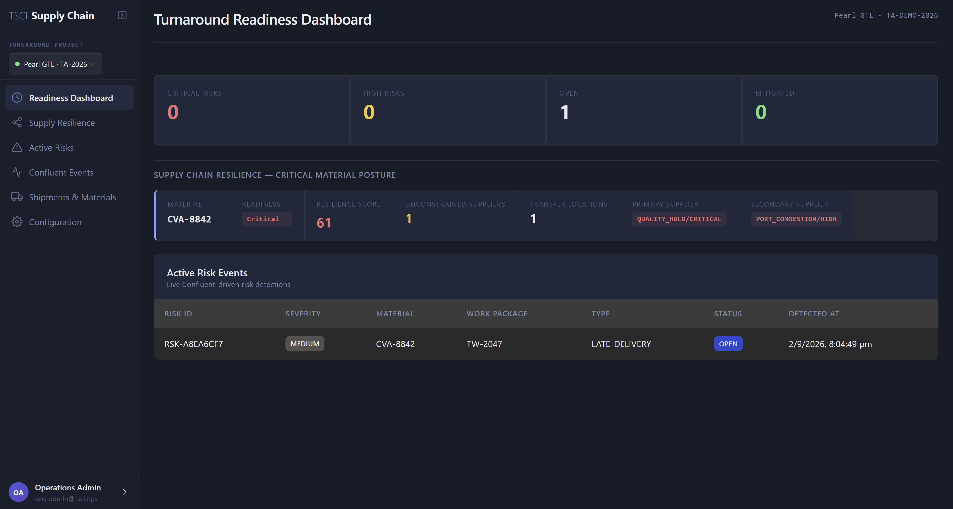 Live Context for Supply Chain Resilience screenshot 2