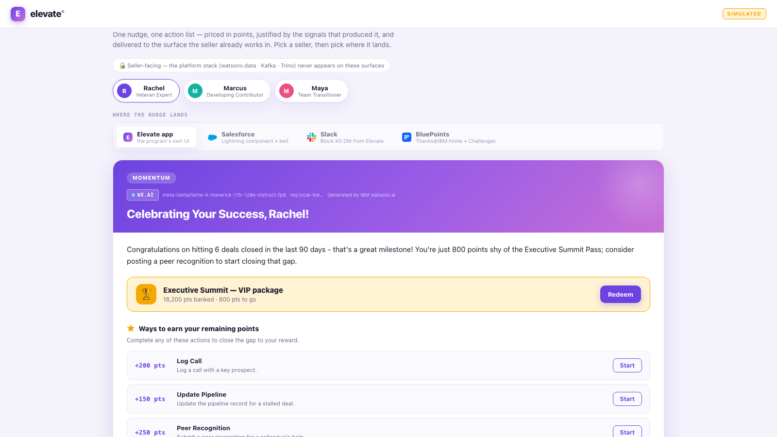 Real-Time Seller Motivation — Streaming on IBM Confluent screenshot 6