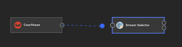 Screenshot for connecting a stage.