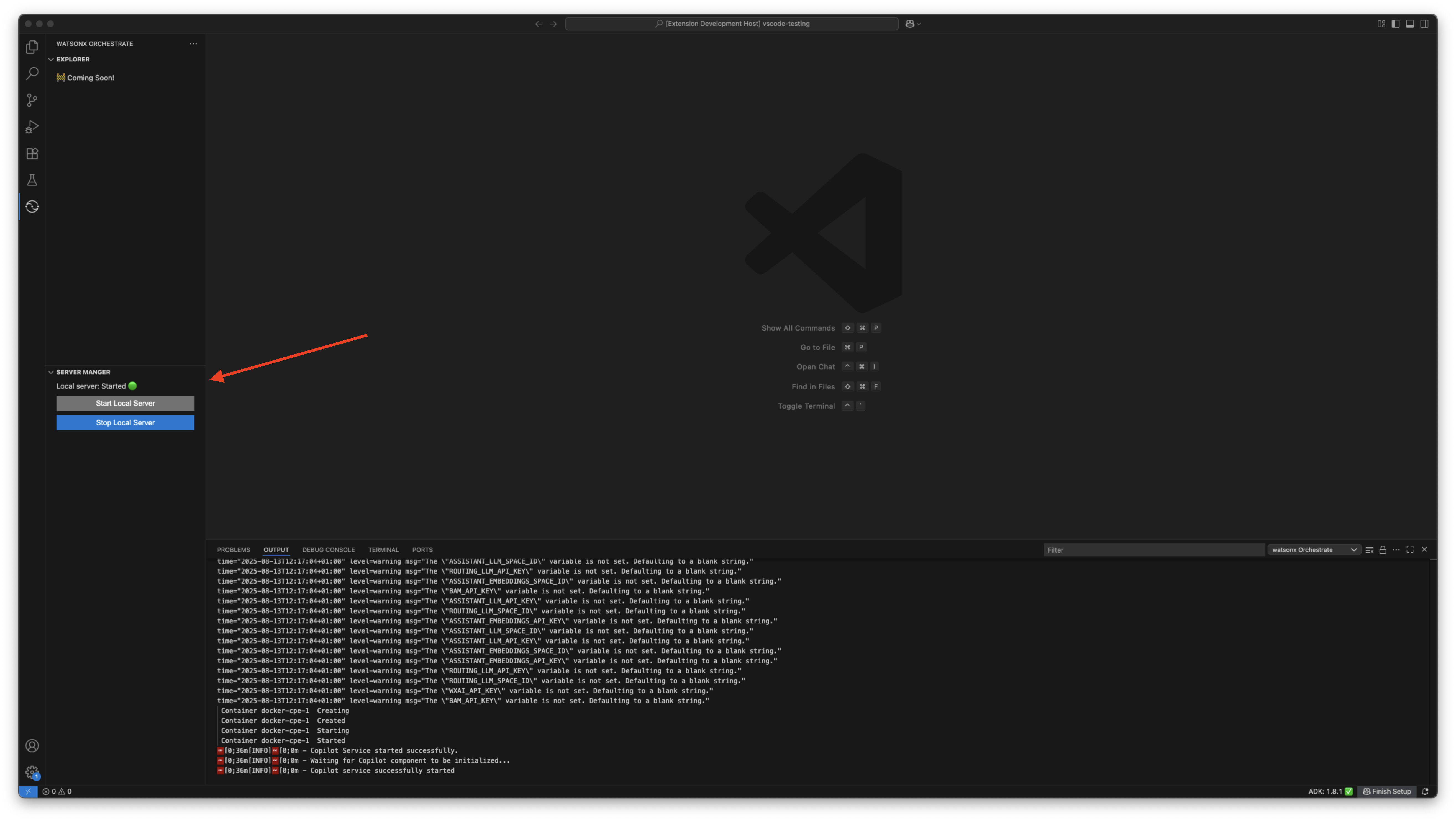 Server Management Panel