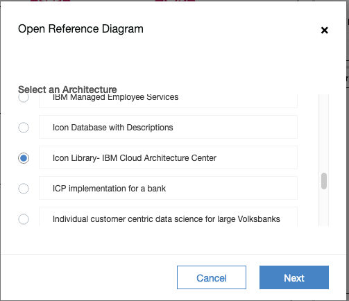 Select Icon Library