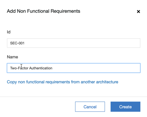 Adding an NFR