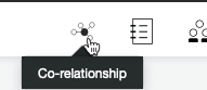 Co-Relationship button