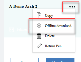 Download an architecture