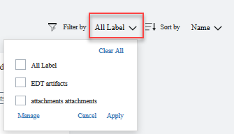 Filter Notes by Labels