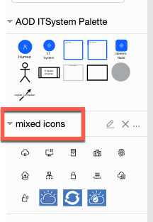 Review icons and save