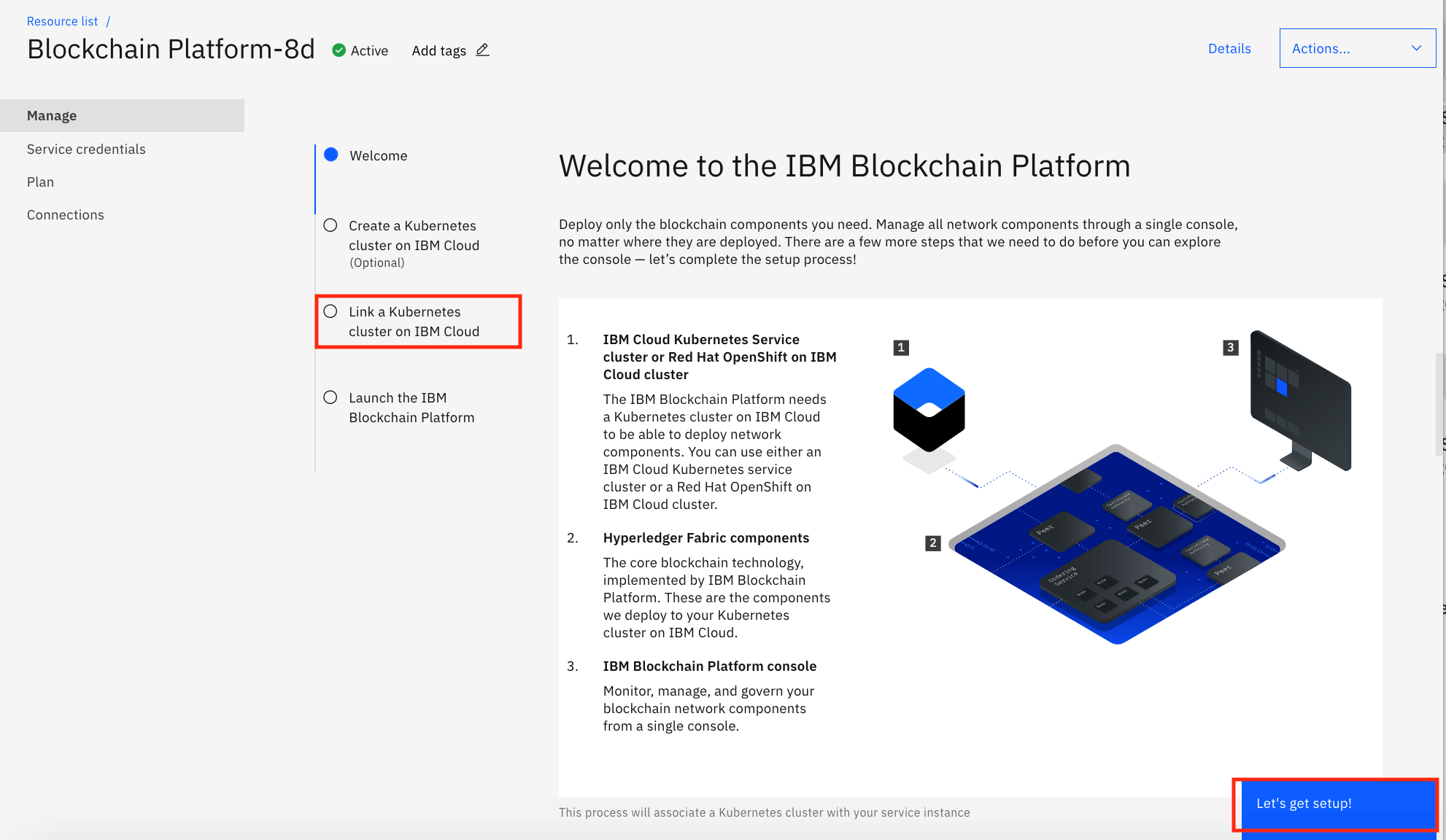 IBM Blockchain Platformサービス・インスタンスの作成