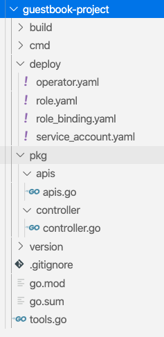 new project directory structure