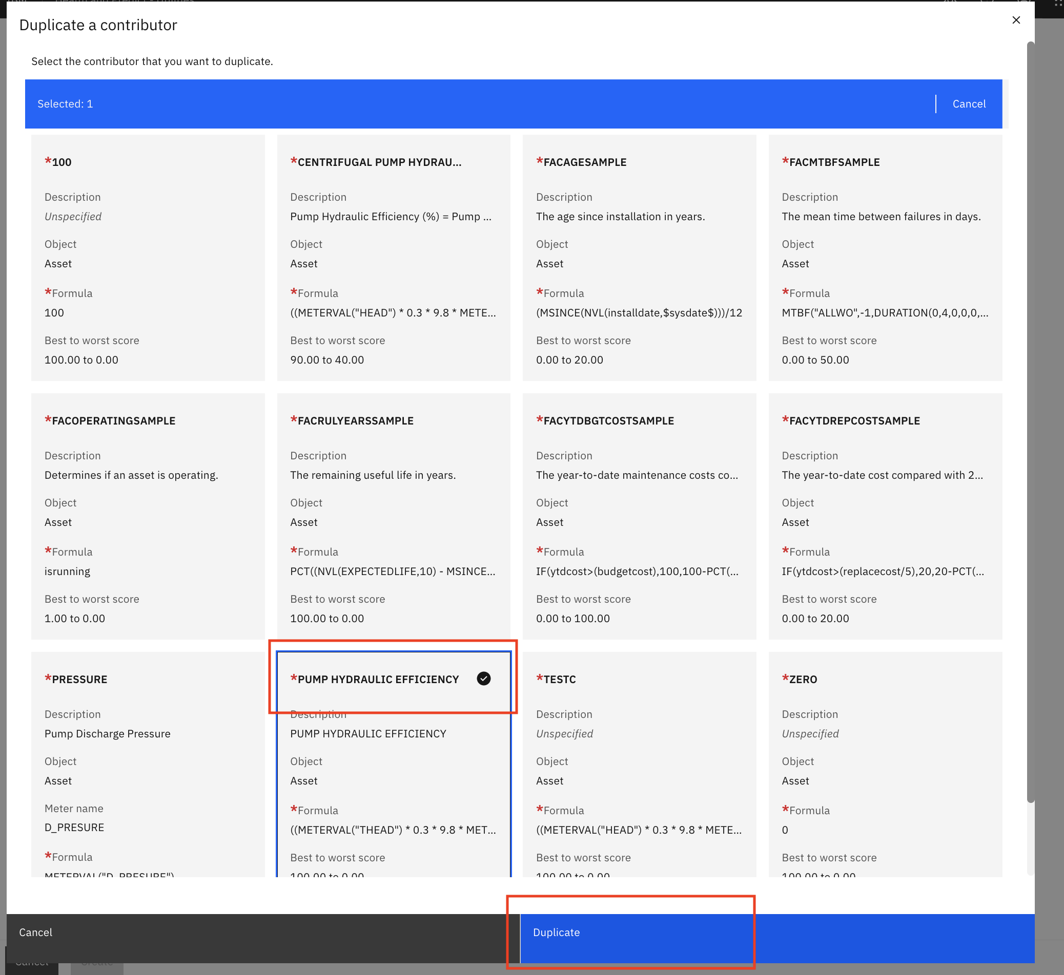 duplicate contributor