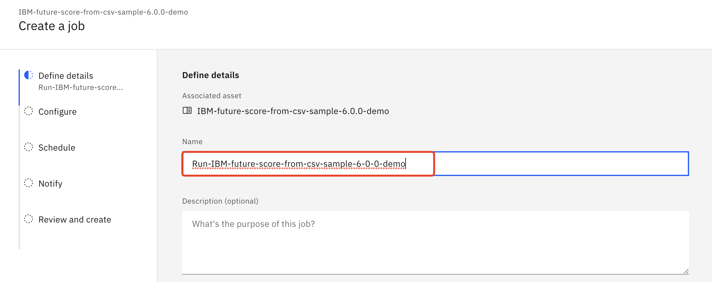 Create job2