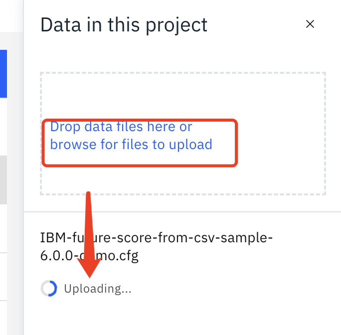 Upload data asset1