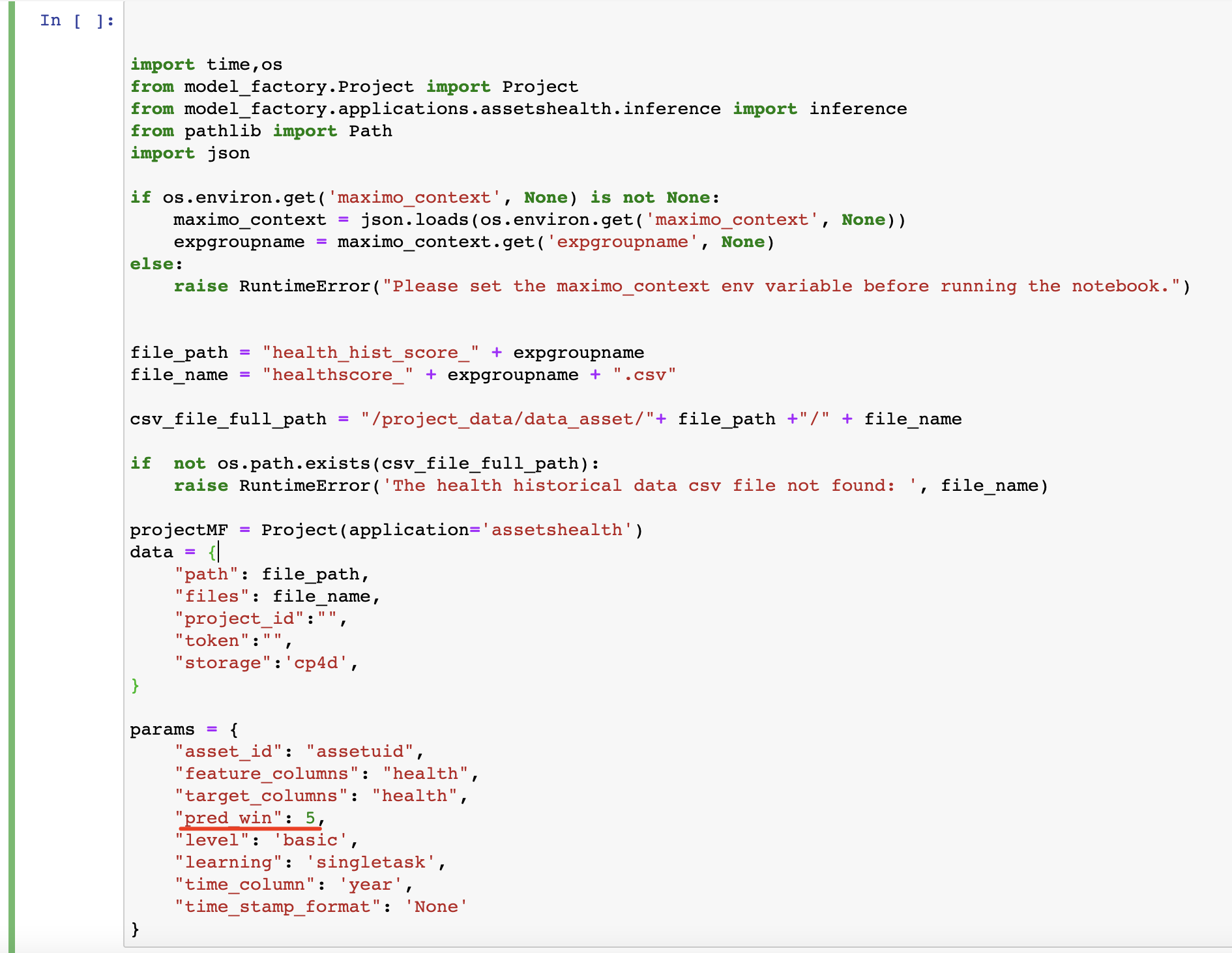 predict env