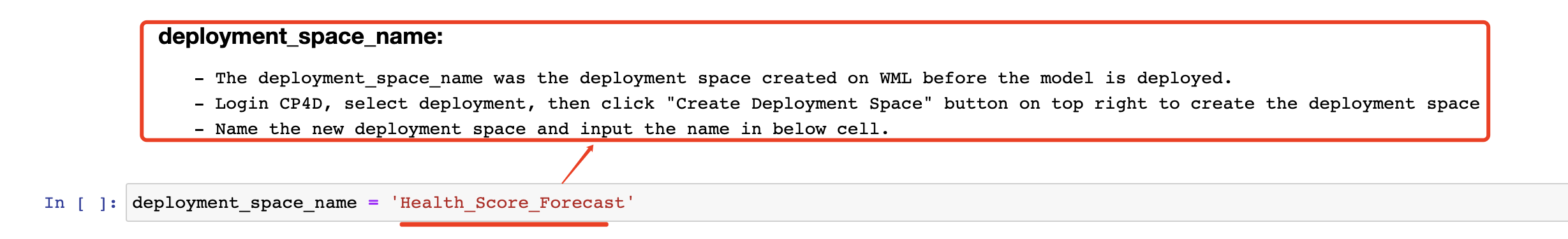 deployment space