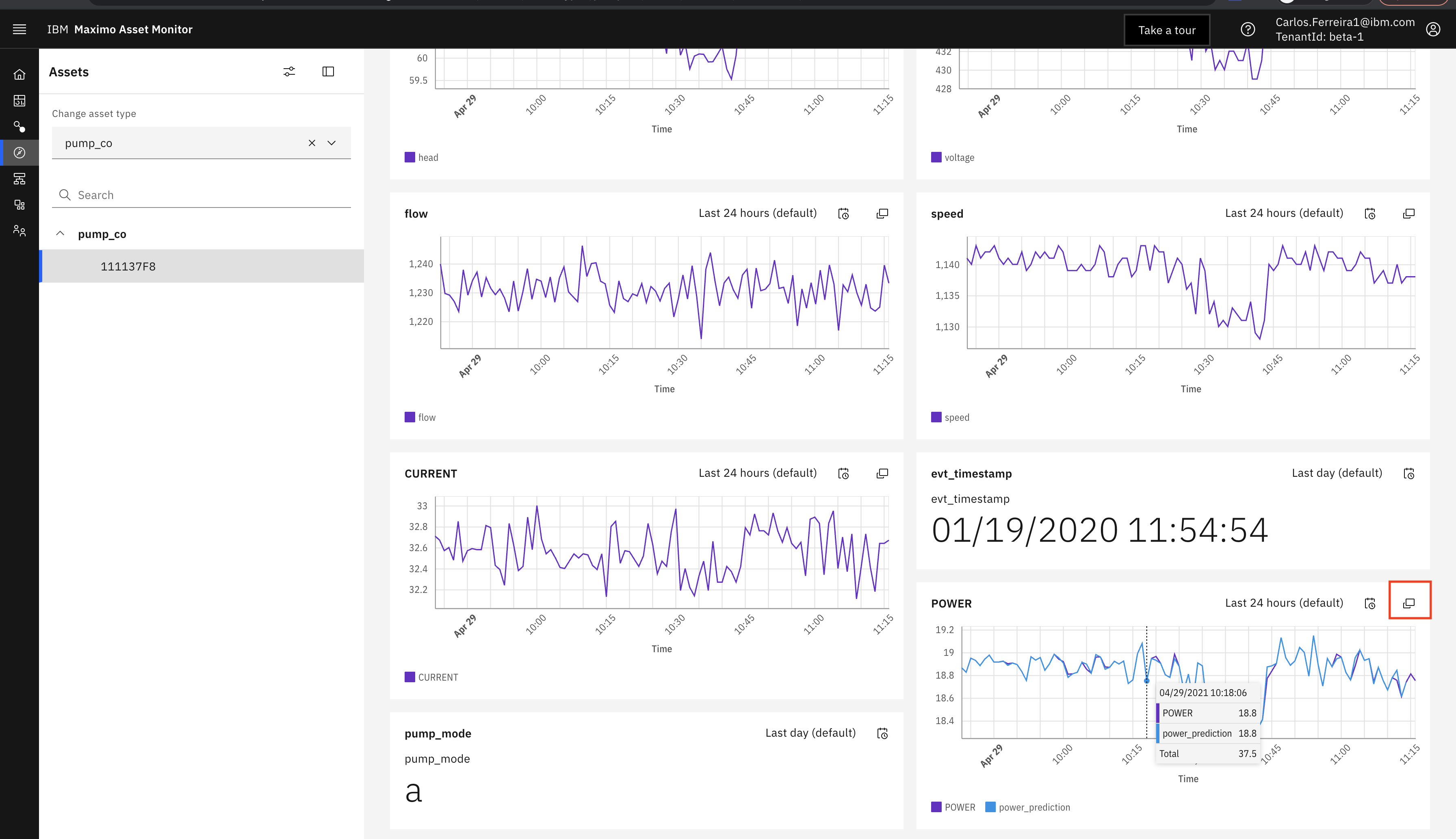 dashboard settings
