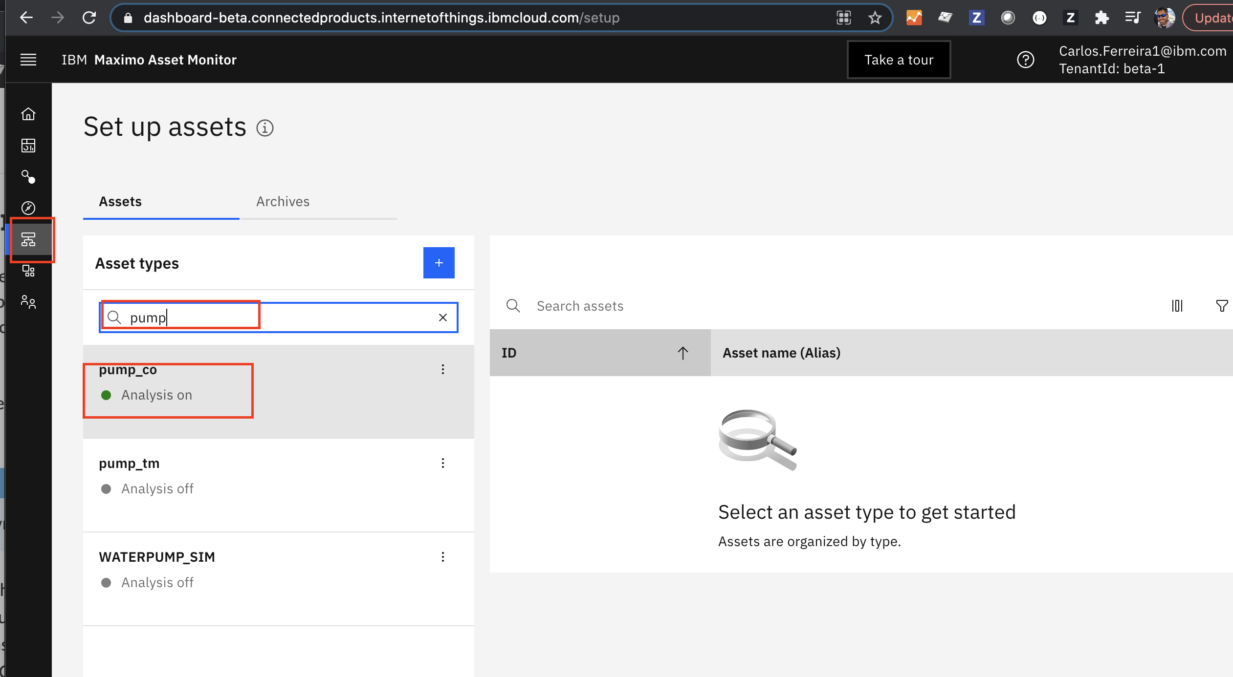 Asset Setup
