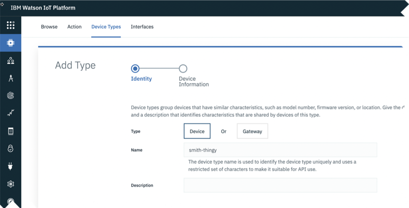Devices Types Add Type