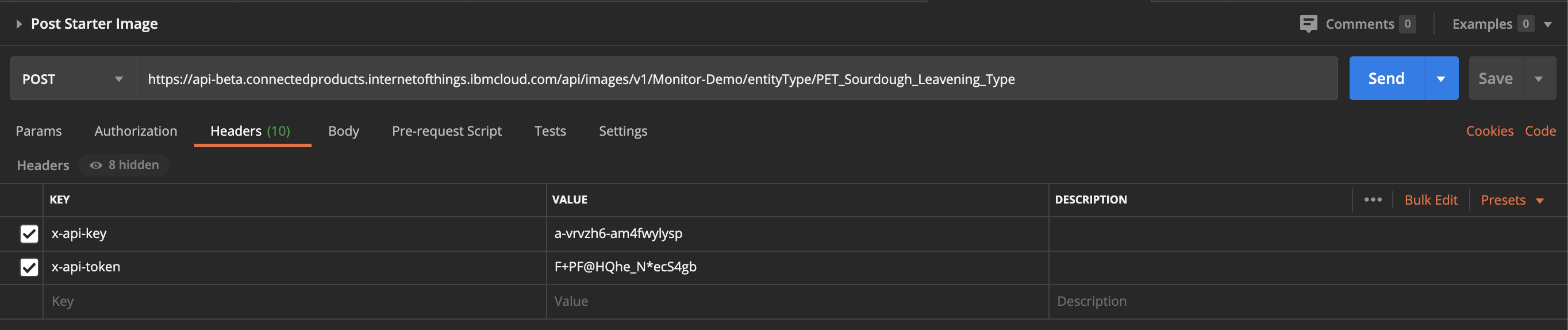 Header in Postman