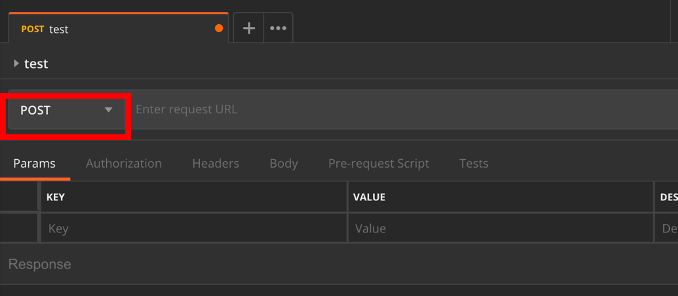 Create POST Request