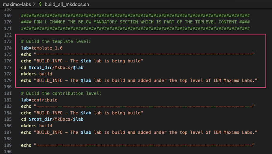 Edit build_all_mkdocs.sh