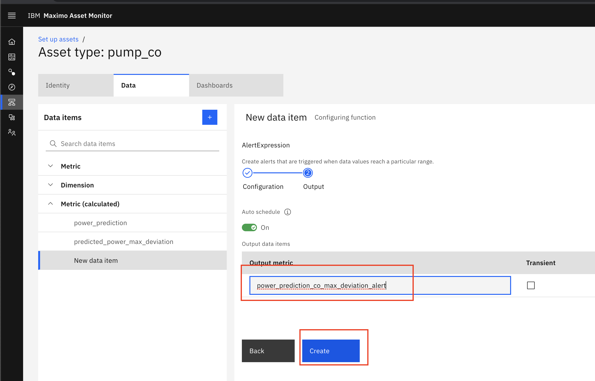 dashboard settings