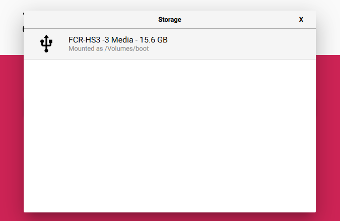 PI Software - Select storage