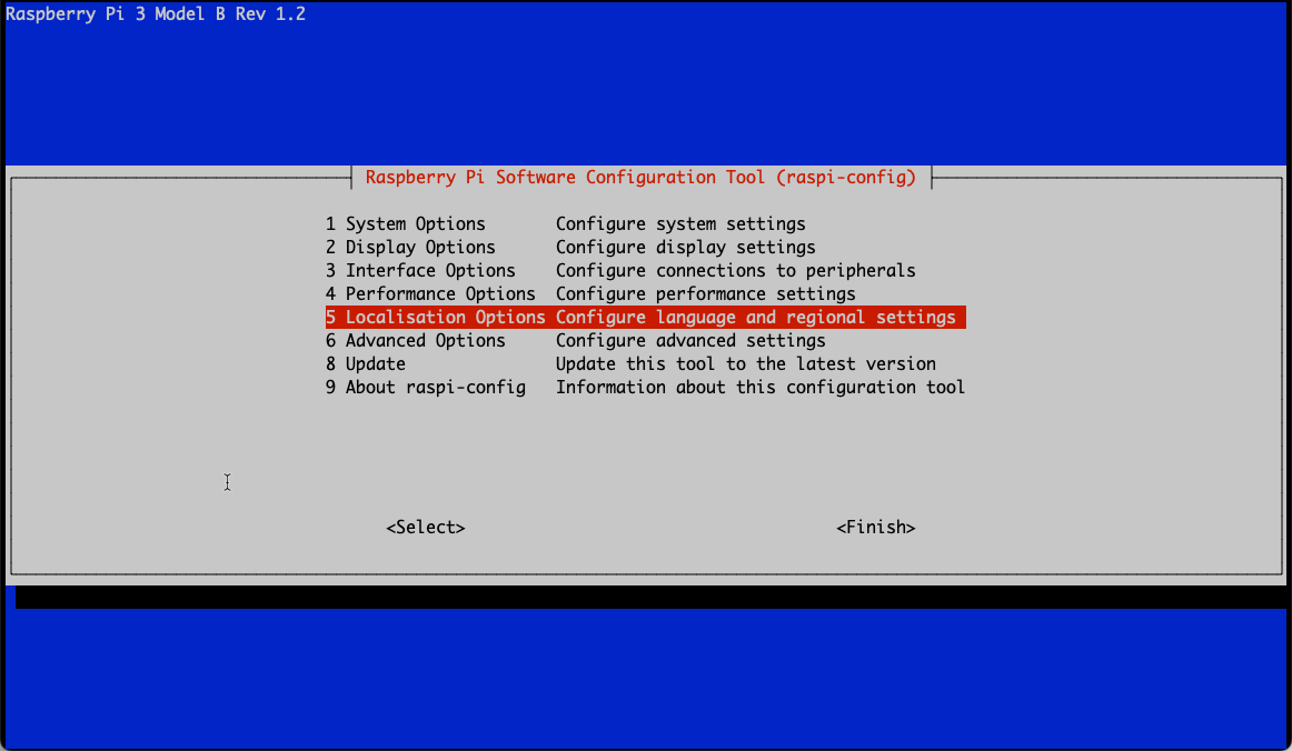 Pi Config Terminal