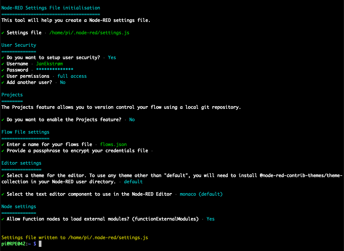 Install Node-RED