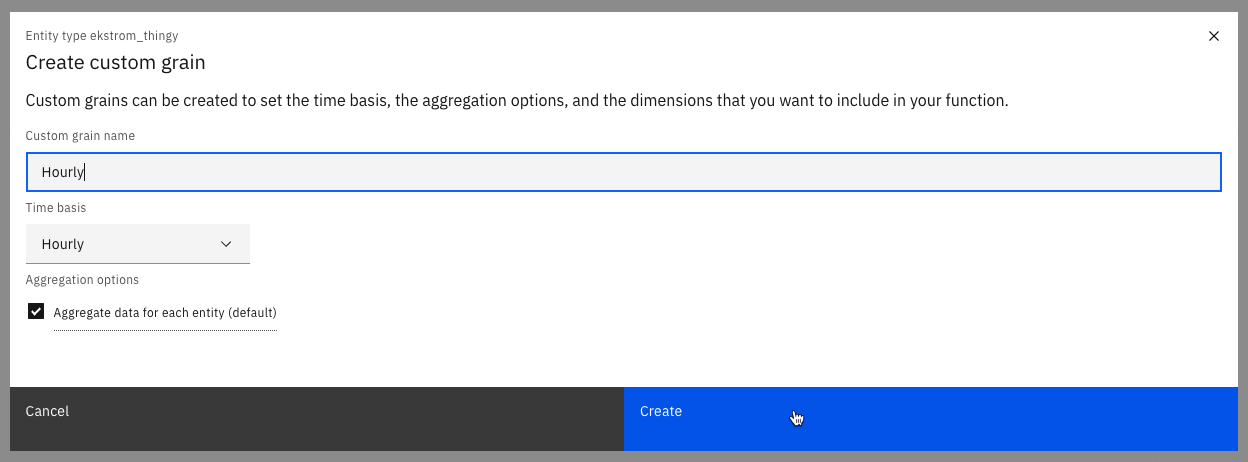 Create custom grain