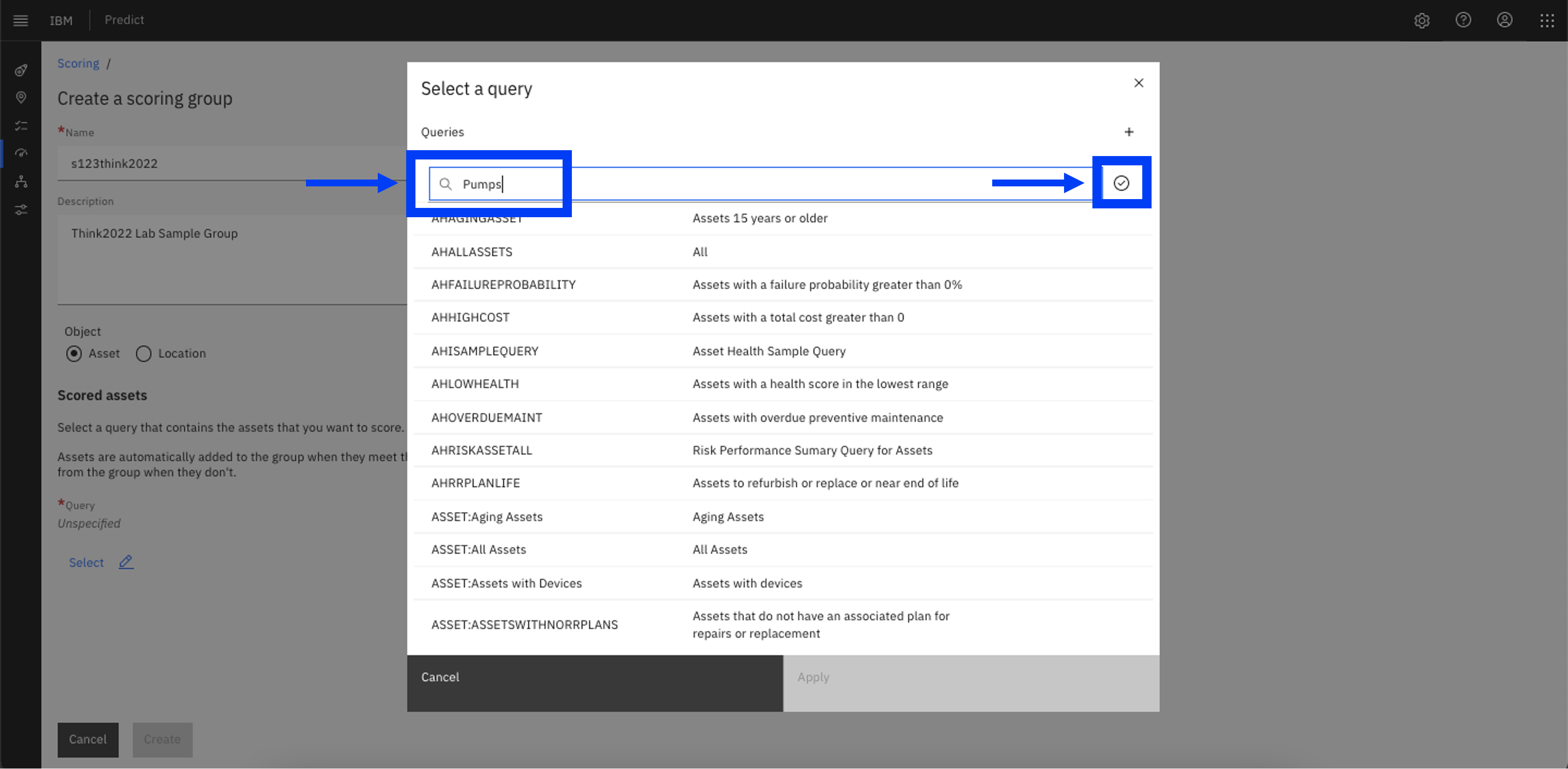 Search for pumps query