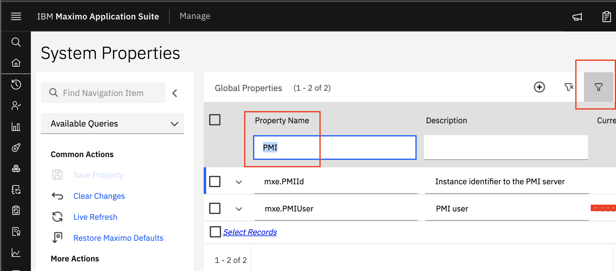 PMI Search